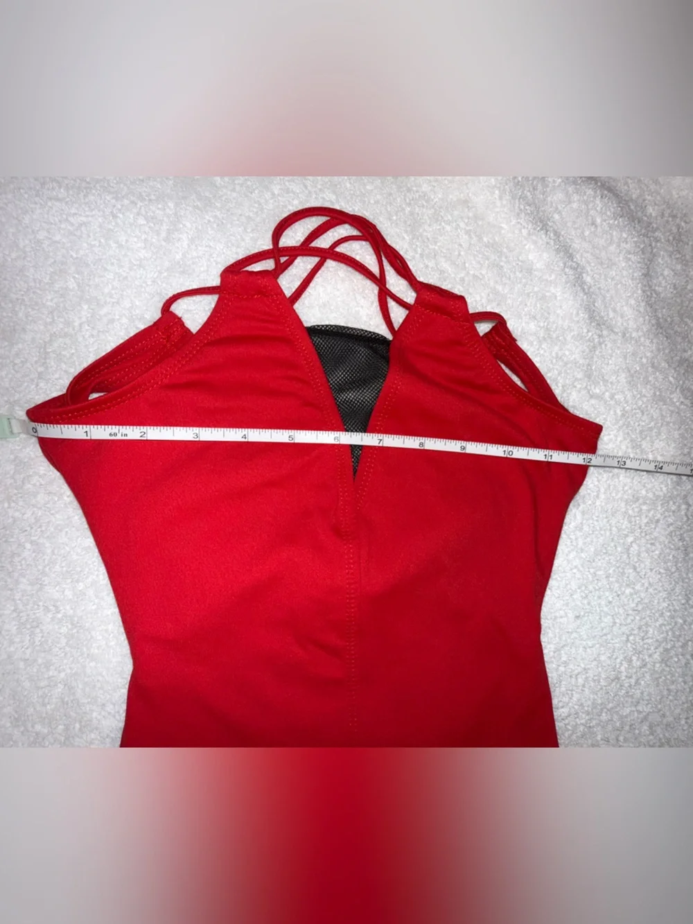 Honeycut Girls' Red Dance Leotard Size XXS